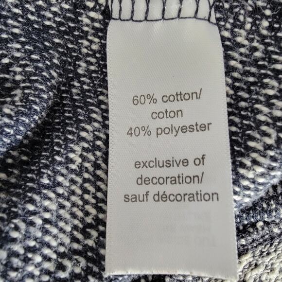 Maurices Boho Lace Embroidered Tunic Sz M Blue Gray Cottagecore Whimsy Country - Picture 8 of 8